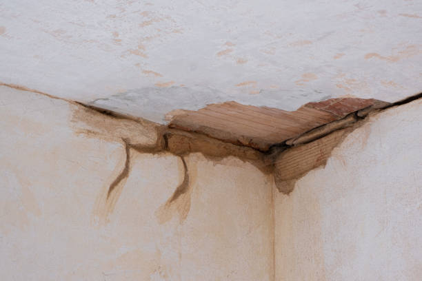 Water damage restoration process in CT